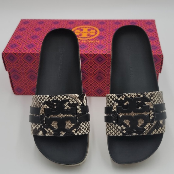 Tory Burch Leigh Anatomic Slide - Picture 3 of 9